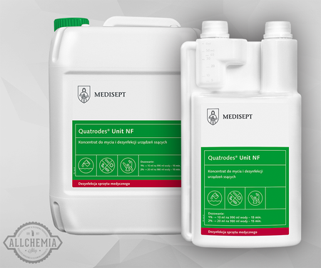 QUATRODES® UNIT NF płyn do dezynfekcji unitów stomatologicznych