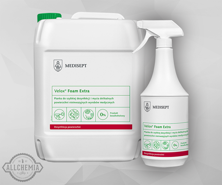 VELOX® FOAM EXTRA pianka antybakteryjna szybka dezynfekcja