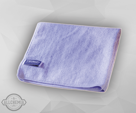 RĘCZNIK POLERSKI Z MIKROFIBRY NIEBIESKI 40X40 CM X15 SZT. bardzo chłonny do wycierania karoserii pojazdów