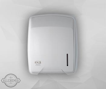 POJEMNIK NA JEDNORAZOWE RĘCZNIKI PAPIEROWE dozownik eka do ręczników zz biały