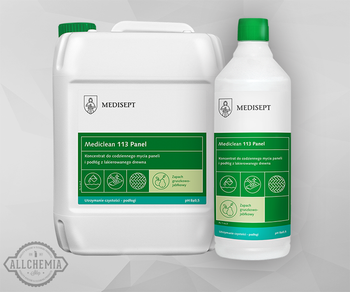 MC 113 PANEL mycie paneli parkietu podłóg drewnianych koncentrat zapach gruszkowo-jabłkowy mediclean