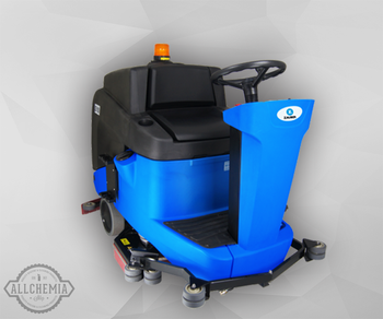 AUTOMAT SZORUJĄCO-ZBIERAJĄCY ZAUBER ZB180 BT95 zmywarka samojezdna akumulatorowa z trakcją