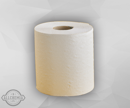 RĘCZNIK PAPIEROWY W ROLI MAXI BIAŁY 1W MAKULATURA 110M