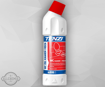 WC ŻEL KAMIEŃ I RDZA żel do toalet do usuwania kamienia