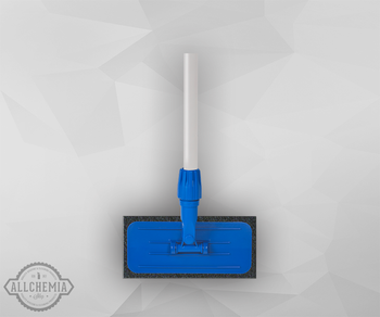 ZESTAW DO RĘCZNEGO DOCZYSZCZANIA POWIERZCHNI packa 23cm+kij 140cm