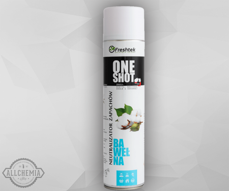 FRESHTEK ONE SHOT BAWEŁNA odświeżacz powietrza o zapachu bawełny