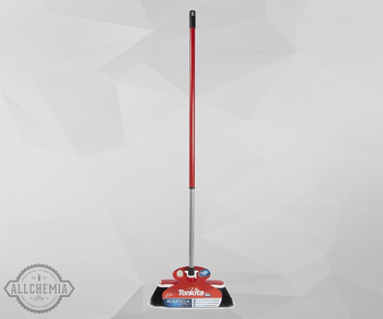 RAPIDA SZCZOTKA do zamiatania z gumowym odbojem + kij 140cm ARIX TONKITA