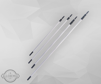 DRĄŻEK ALUMINIOWY TELESKOPOWY kij z gwintem