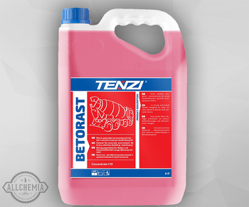 BETORAST środek do usuwania śladów po betonie z betoniarek i pojazdów specjalistycznych