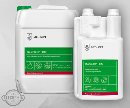 QUATRODES® FORTE środek do dezynfekcji medycznej dużych powierzchni