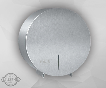 POJEMNIK NA PAPIER TOALETOWY JUMBO STAL SZCZOTKOWANA dozownik do papieru toaletowego eka inox