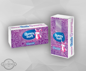 BUNNY SOFT HIGIENICZNE chusteczki higieniczne 10 opakowań